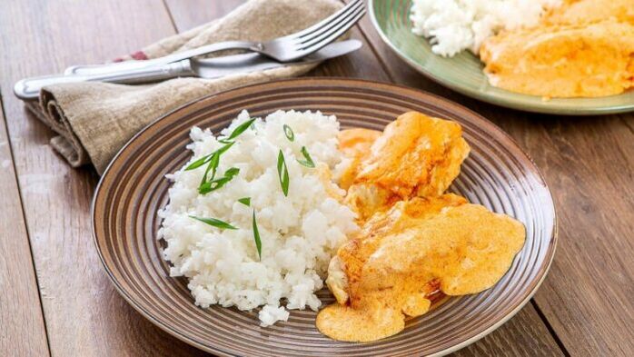Για μεσημεριανό γεύμα, οι ιδιοκτήτες της τρίτης ομάδας αίματος μπορούν να μαγειρέψουν μπακαλιάρο με ρύζι