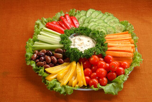 λαχανικά για απώλεια βάρους κατά 10 κιλά το μήνα