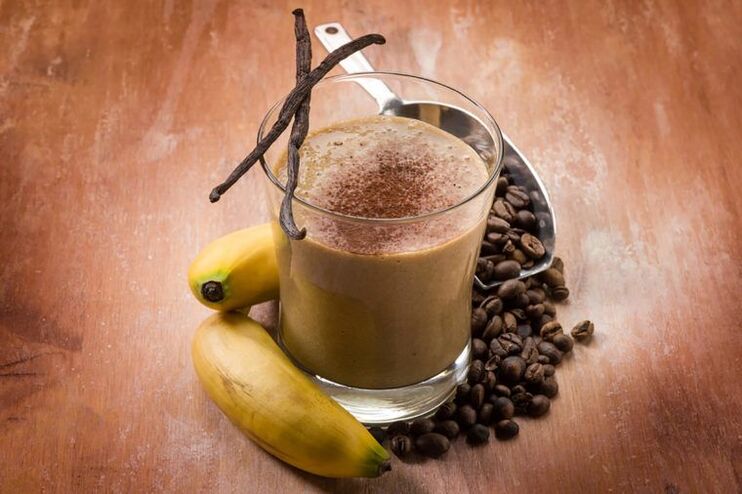 smoothie καφέ-πρωτεΐνης για απώλεια βάρους