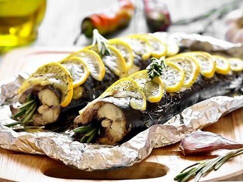 σκουμπρί στο φούρνο